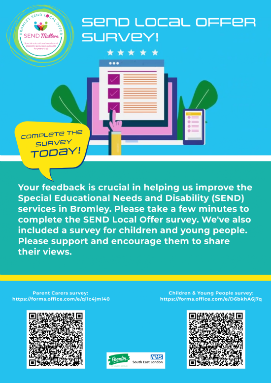 Bromley SEND Local Offer survey for the whole community