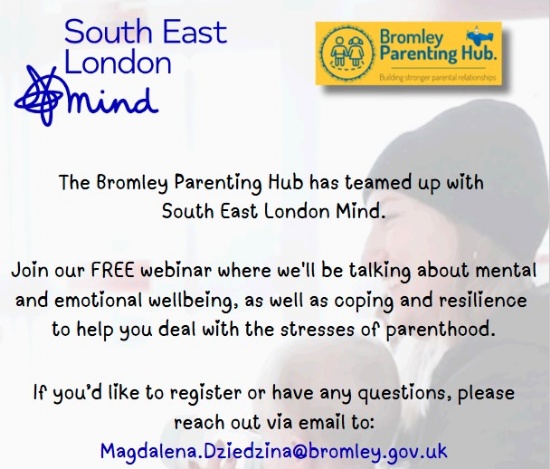 "How to look after you" webinar for parents